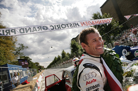 Tom Kristensen er tidligere blevet hædret i Copenhagen Historic Grand Prix. I 2008 vandt han Royal Pro-Am kategorien.